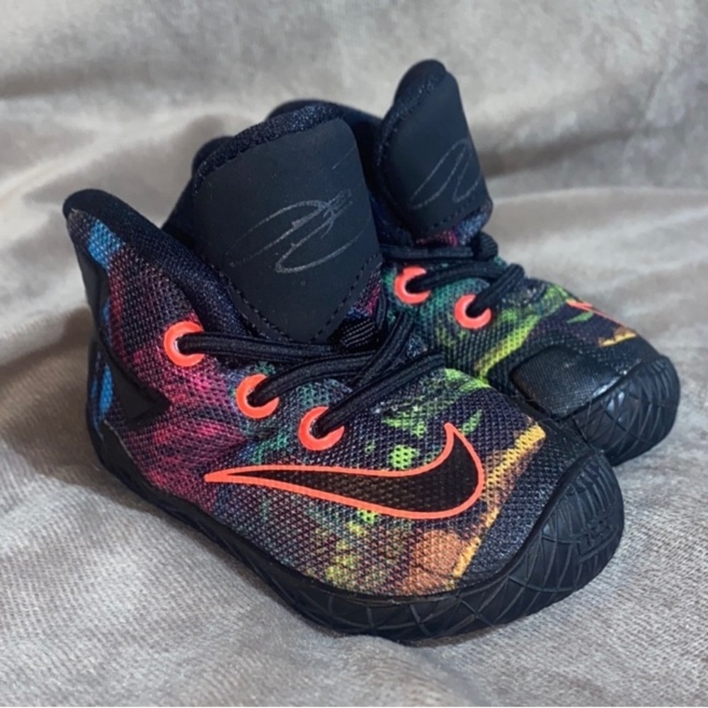 Nike Lebron XIII (CBV) Shoes 3C Black Hyper Orange Blue Lagoon